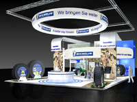 Michelin präsentiert auf der bauma 2010 neue Produkte des EM- und Industriereifen-Programms