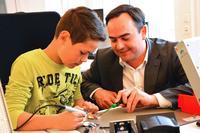 Spaß an Technik: Zukunftstag bei WAGO