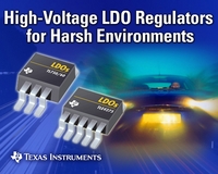 TI Introduces High Voltage-Input LDO Regulators for Harsh Environments