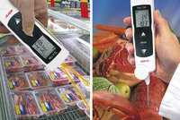 Neu: Dual-Klappthermometer TLC 730 von ebro mit Doppel-Laser und erweitertem Messbereich
