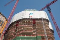 Frankfurter "Grand Tower": Deutschlands höchstes Wohngebäude wächst stetig