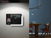 Als ob es schwebt – Minimalistische Tablet Wandhalterung mit Ladefunktion