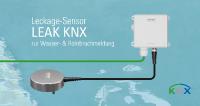 Leckage-Sensor Leak KNX warnt bei auslaufendem Wasser