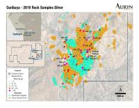 Auryn Samples High-Grade Silver and Gold over 4.5 km² at Curibaya