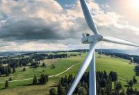 Die vier neuen Windturbinen sind in Betrieb