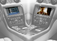 Touchscreen-Bildschirm von Bosch: Zentrale Bedieneinheit im neuen Jaguar XJ