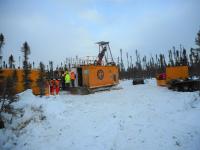 Maple Gold beginnt mit Bohrungen auf Douay Vorkommen mit zwei Bohrgeräten