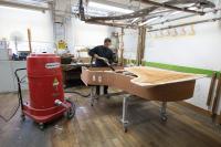 Handwerk auf allerhöchstem Niveau: Ruwac-Sauger in der Klavierproduktion von Steinway & Sons