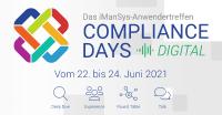 Digital gewinnt: Das Programm für die Compliance Days 2021 steht fest