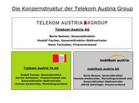 Telekom Austria Group: neue Konzernstruktur rechtlich umgesetzt