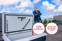 Der energiesparendste Weg aufs Flachdach