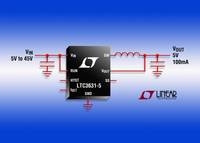 45V, 100mA Synchronous Buck Converter with Only 12uA Quiescent Current