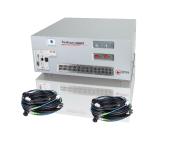 Industrial thickness gauging of polymer layers at top speed