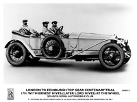 First 100mph Rolls-Royce to Lead London to Edinburgh Top Gear Centenary Trial