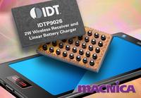 IDT stellt den weltweit kleinsten 2 Watt Wireless Power Empfänger für tragbare Geräte vor
