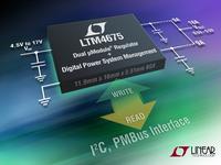Precision Set & Readback PMBus-Compatible, Dual 9A or Single 18A µModule Regulator