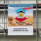 Gerüstplanen und -ausleger