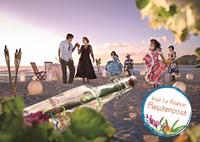 Flirten, verlieben, gewinnen mit der Flaschenpost aus dem Paradies
