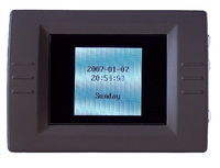 SOMIKON Mini-LCD-Uhr mit digitalem Bilderrahmen - Uhr und digitales Fotoalbum in einem