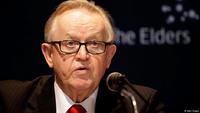 Martti Ahtisaari: UN Security Council blocks a solution to the conflict in Syria