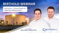 Webinar “Rod Sources – A Game Changer for Radiometric Measurements?”