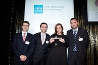 Kyaia Group für RFID-Lieferkettenlösung mit retail technology award europe 2011 ausgezeichnet