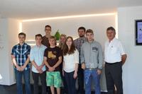 Welcome Day" - Grasenhiller begrüßte 8 neue Auszubildende am Firmensitz in Neumarkt
