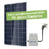 Balkon Solaranlage für eigenen Strom