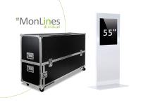 MonLines Transportcase für eine Display Stele