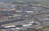 Export-Boom am Autoterminal Bremerhaven erreicht Spitze