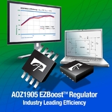 Der AOZ1905 EZBoost™ Regler von AOS bietet einen hervorragenden Wirkungsgrad