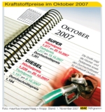 Monatsrückblick Kraftstoffpreise