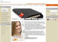 alphadress startet neuen Online-Shop