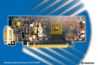dFLAT-PEG-M72: Kontron's industriefester digitaler Grafik-Controller