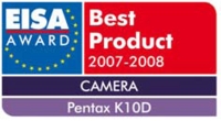 PENTAX K10D schafft den Hattrick und gewinnt die bedeutendsten Awards 2007