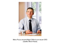 Micro Focus ernennt Nigel Clifford zum neuen CEO