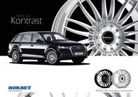 Elegant und hart im Nehmen - das BORBET CW3 auf dem neuen Audi Q7