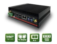 Fanless embedded PC with Tiger Lake SoC