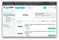 ROS RollenTechnik publiziert 3D Daten auf TraceParts CAD-Content-Plattform