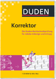 Jetzt auch als CD-ROM im Handel: der „Duden Korrektor” für Adobe InDesign und InCopy