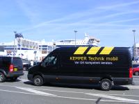Mobile Kemper-Technik in England unterwegs