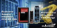 Exascend Debuts Rugged PCIe 4.0 SSD Lineup Featuring Industry’s First Gen4 E1.S Design