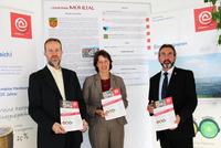 Die "Hessische Energiespar-Aktion" informiert: Eröffnung der Ausstellung "Energie sparen im Altbau" im Rathaus der Gemeinde Mühltal