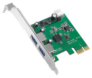 USB 3.0 PCIe Controller "Super Speed" mit bis zu 5 Gbit/s