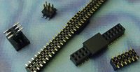 Flache Buchsenleiste in Bauhöhe 2,3 mm