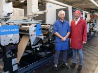 Gallus Labelfire mit Low Migration besteht Feldtest bei der SCHELLING AG