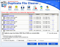 Duplicate Files Cleaner v2009.091 - System Utilities / System Maintenance Software