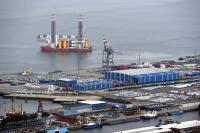 Projektabschluss der Fundamentlogistik für "Deutsche Bucht" in Cuxhaven