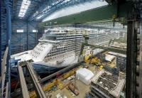 Ausdocken der Norwegian Bliss