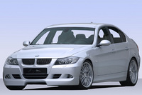 Wide wheels - tuned breyton BMW 3 Series E90 with 20-inch wheel rims